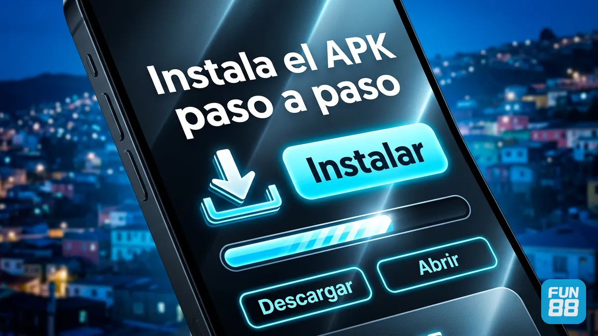 Instalación del APK de Fun88 en Android paso a paso