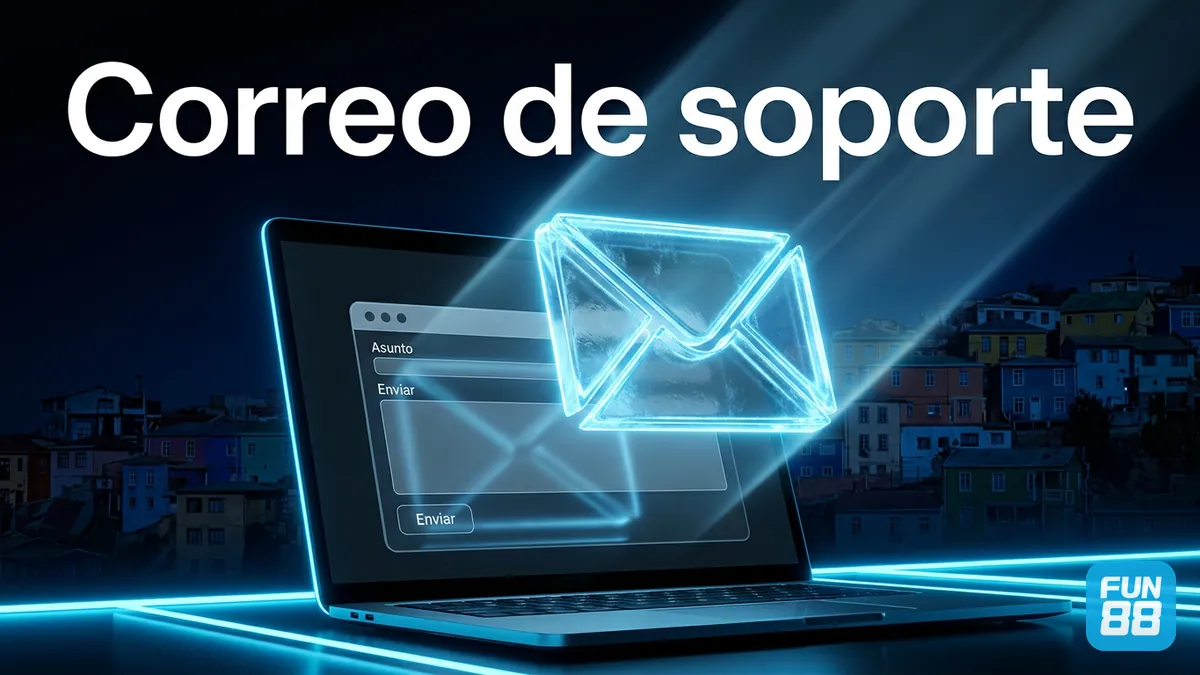 Correo de soporte de Fun88 Chile: direcciones oficiales