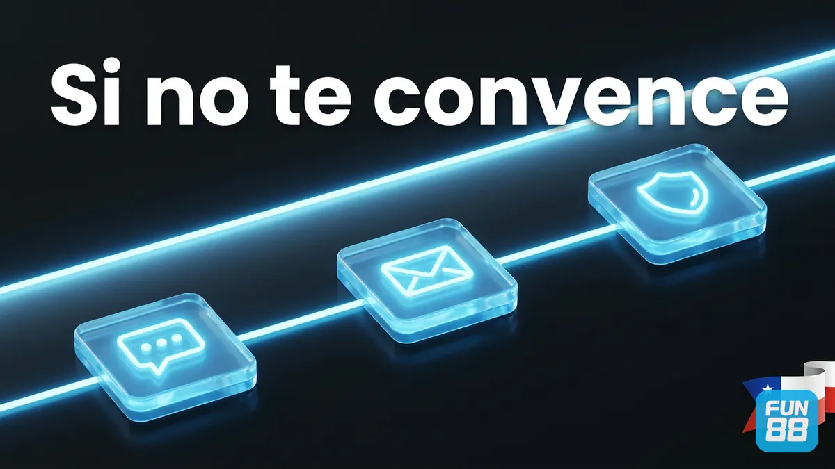 Pasos si la respuesta del soporte de Fun88 no te convence