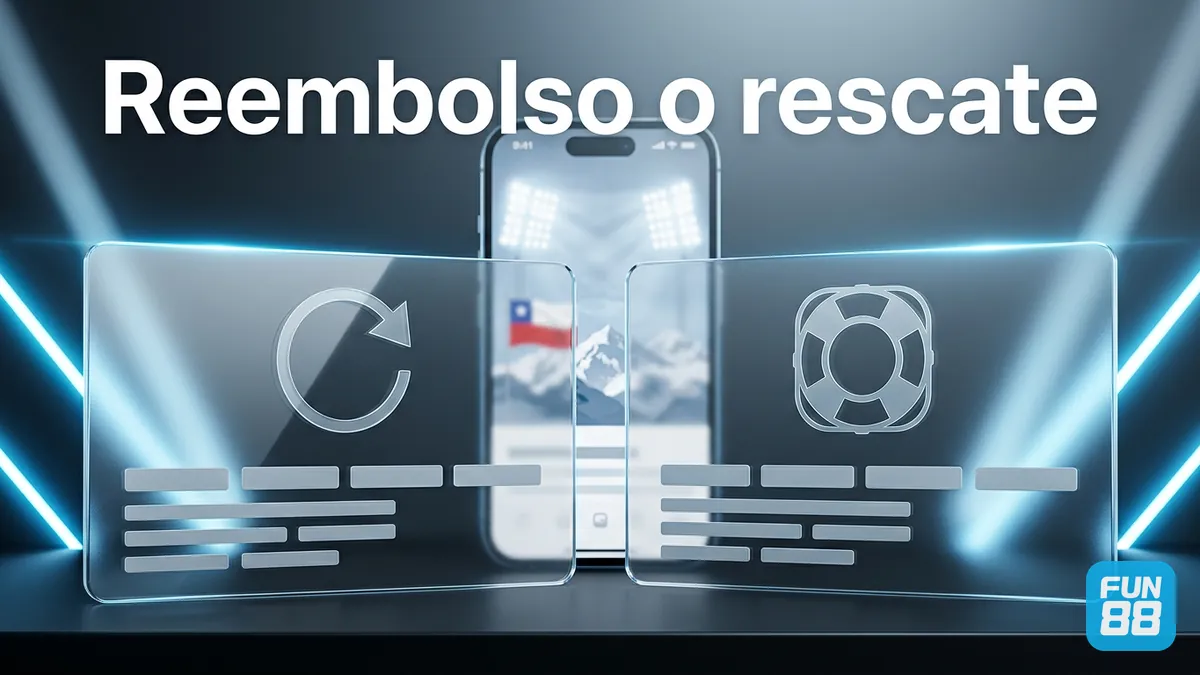 Comparación de reembolso diario y bono de rescate en Fun88