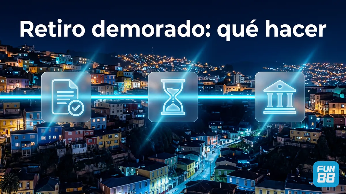Qué hacer si un retiro en Fun88 Chile está demorado o pendiente