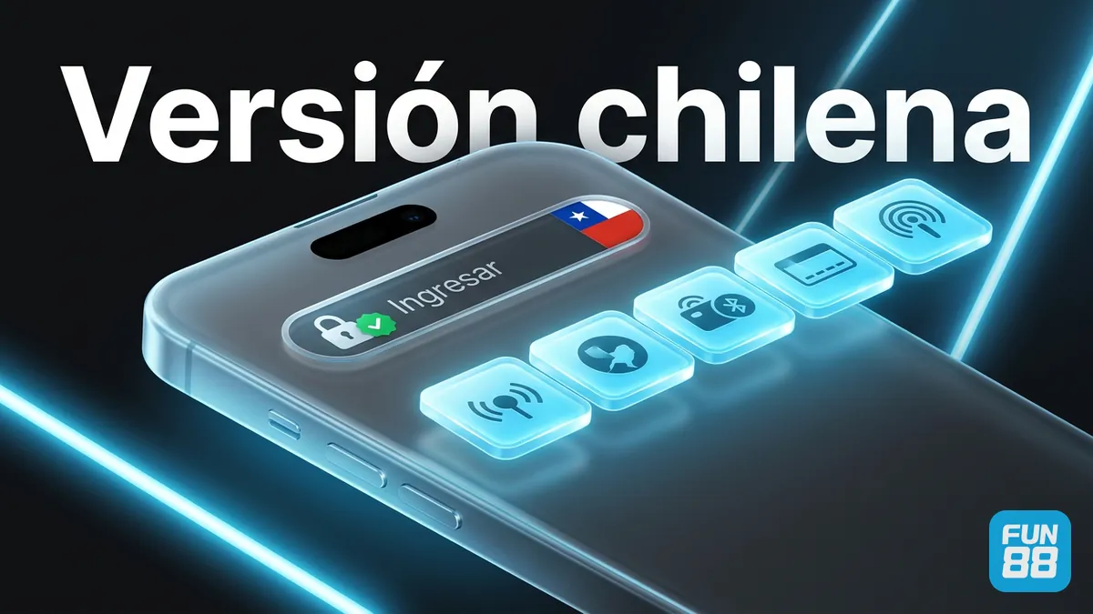 Señales para reconocer la versión chilena del sitio oficial de Fun88
